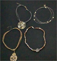 4 Designer Necklaces