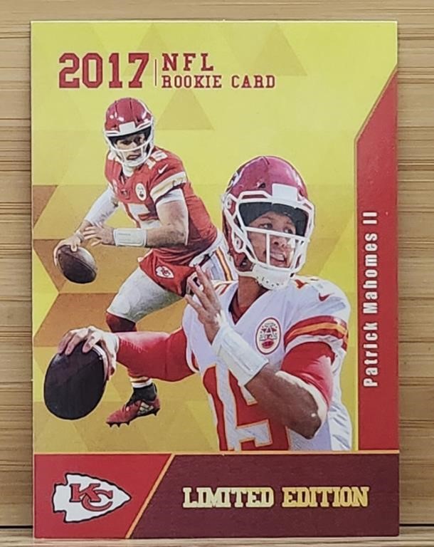 Patrick Mahomes 2017 NFL Rookie Card