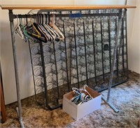 Pipe coat rack hangers 57” x 11” x 54 1/2”
