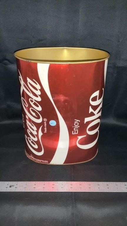 Coca Cola Trash can