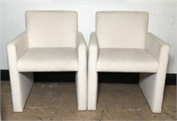 Pair of Four Hands "Fayette Cloud" Armchairs