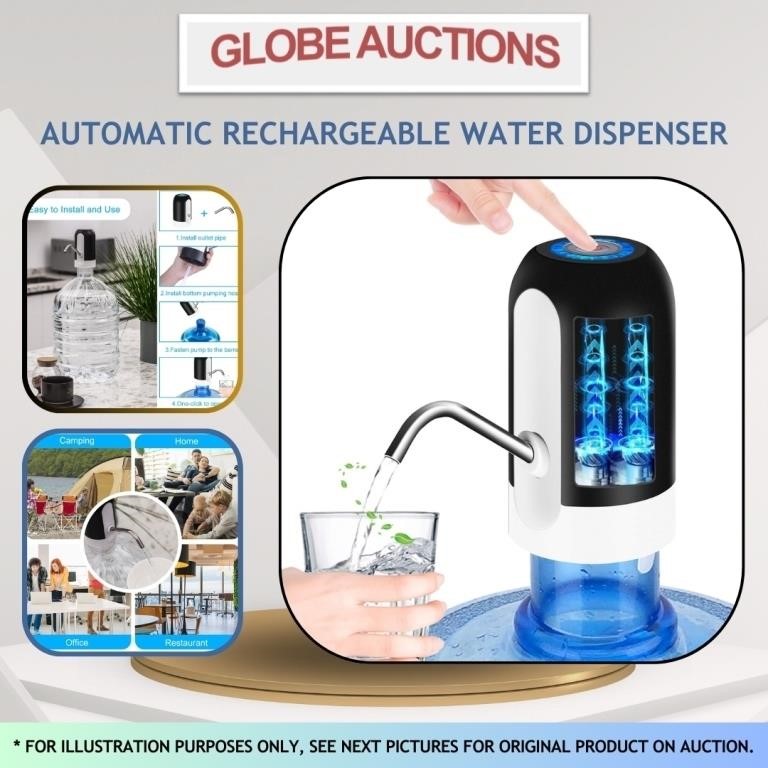 AUTOMATIC RECHARGEABLE WATER DISPENSER