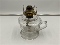 Vintage Queen Anne Oil Hand Lamp DH