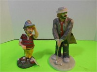 Golfing Figurines