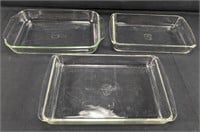 Pyrex Rectangular Glass Baking Dish Set