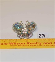 Butterfly Ring with Stretch Band