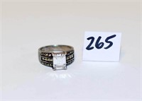 Ring with Stone - Marked 925