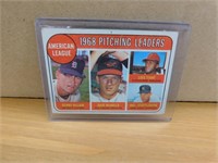 1968 Pitching Leaders Baseball Card