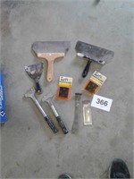 Drywall knives paint scrapers Etc