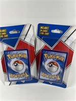 (2) Pokémon Blister Mystery Packs
