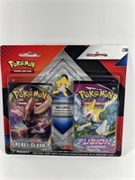 Pokemon TCG Boosters with Pin