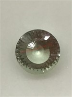 2.89CT ROUND PRASIOLITE