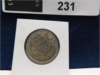 CANADA 1942 50 CENTS HALF DOLLAR SILVER COIN