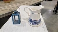 Hager Pitcher, Candle Holder