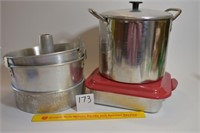 Cookware Lot - smaller Stockpot, Bundt pans &