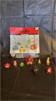 Angry Birds Decorations And Mini Figurines