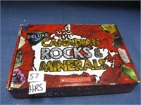 Canadian rock minerals kit .