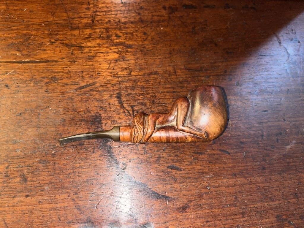Vintage Savinelli Italian Erotic Smoking Pipe