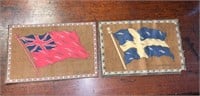 20th C. Felt Placemats of Sweden & England