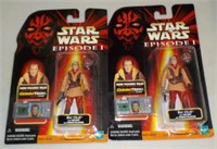 Lot of 2 Star Wars Ric Olie Figures