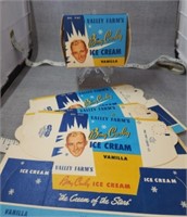 4-Vintage New Old Stock Bing Crosby Valley Farms