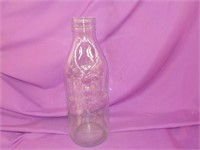 Embossed cow bottle