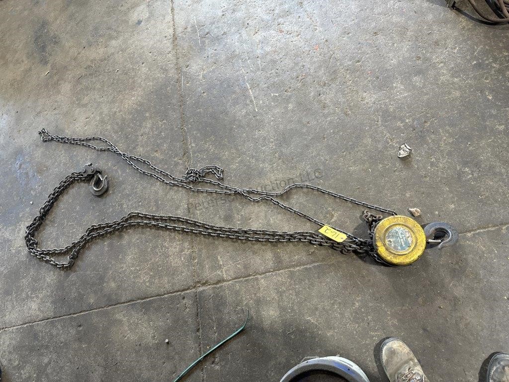 Bench Pro 3 Ton Chain Hoist