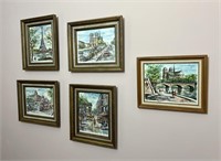 VARIOUS VINTAGE ARNO STREET PRINTS