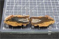 Turkish Rhyolite Agate Pair