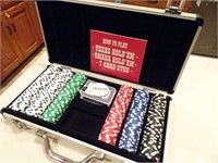 Poker Chip Set in Case