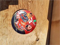 Dale Earnhardt Taz round collector plate