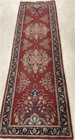 Hand-Knotted Hall Runner A