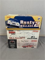 (3) Die-Cast 1/24 Scale NASCAR Collectibles