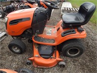 Ariens riding lawnmower; 54 (?) deck, 25 hp motor;