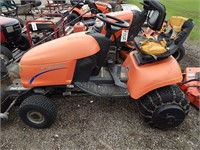 Simplicity riding lawnmower with snowblower and 44