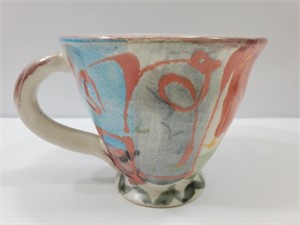 Signed by Artist Studio Pottery Cup