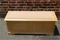 Cedar Trunk w/ padded top 17" x 45" x 17"