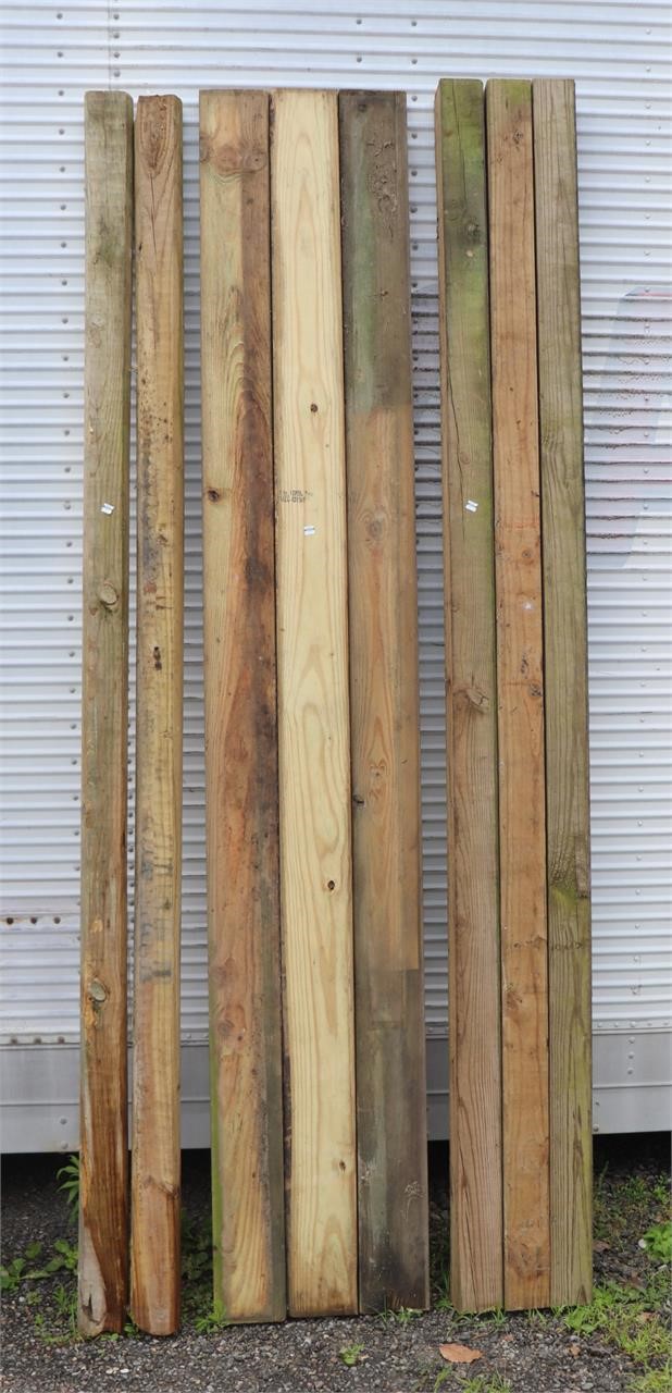 8pcs. Pressure Treated Lumber