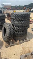Lot of 6 - 16.5R Tires