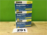 Ibuprofen Mini Liquid Capsules lot of 3