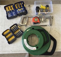 Electrical,Drill Bits,Saws,Fish Tape & More Inclus