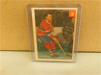 1954-55 Parkhurst Butch Bouchard #6 Hockey Card