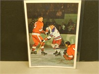 1963 Hockey Stars In Action Cards - Camille Henry