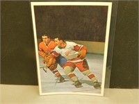 1963 Hockey Stars In Action Cards -Gilles Tremblay