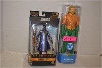 Legends Phastos & Aquaman Figurines. NIB