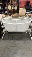 Wicker Baby Bassinet