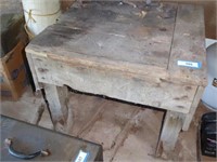 Small wood bench/table