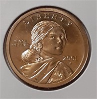 PROOF SACAGAWEA DOLLAR-2001-S