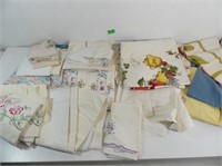 Qty of Vintage Linens