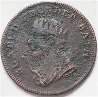 UK 1794 BLADUD Bath token 24mm